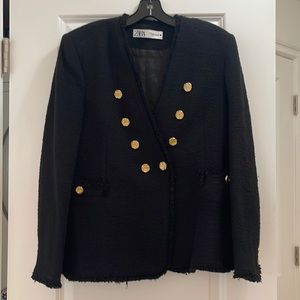 Zara tweed blazer